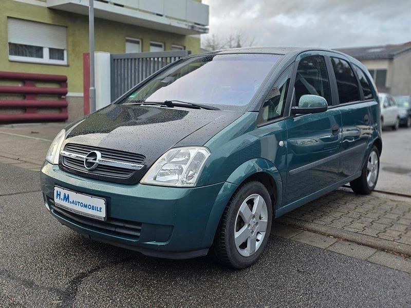 Grün Gebraucht 2003 Opel Meriva Cosmo Van / Kleinbus | 2.590 € (Fairer Preis) - Bild 1/4