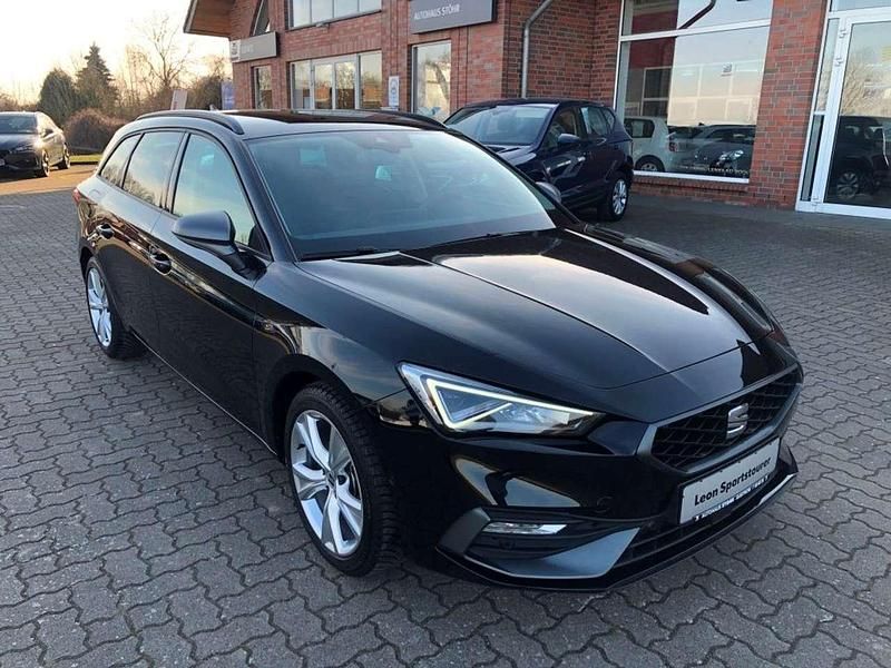 Gebraucht Seat Leon FR 150 PS (110 kW) 2024 Mitternachtsschwarz Kombi