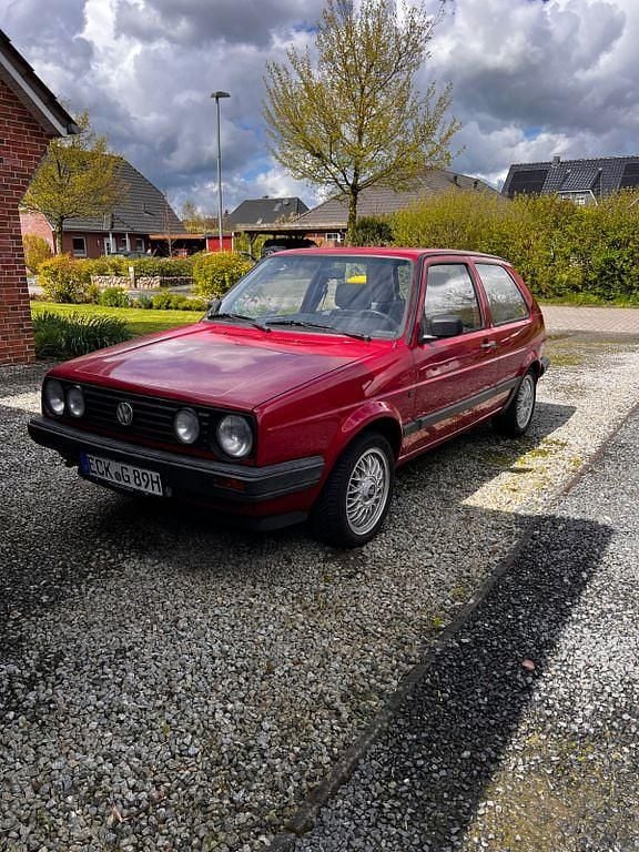 Gebraucht VW Golf II 90 PS (66 kW) 1989 Rot Kleinwagen