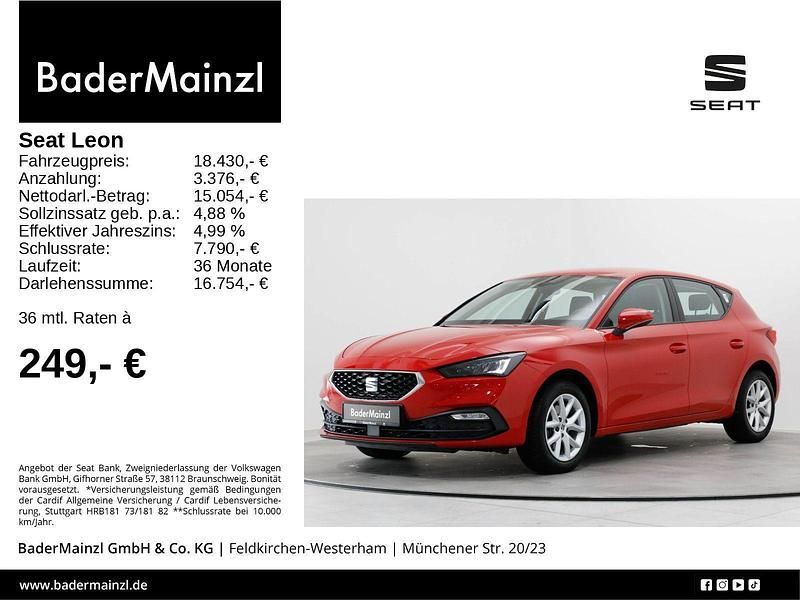 Rot Gebraucht 2022 Seat Leon Style Limousine | 18.429 € (Fairer Preis) - Bild 1/3
