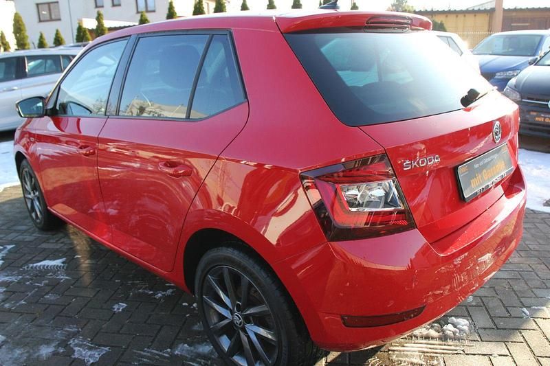 Gebraucht Skoda Fabia Soleil 95 PS (69 kW) 2019 Rot Kleinwagen