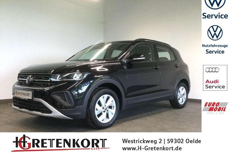 Deep black perleffekt (schwarz) Gebraucht 2024 VW T-Cross Life SUV | 26.590 € (Etwas zu teuer) - Bild 1/2