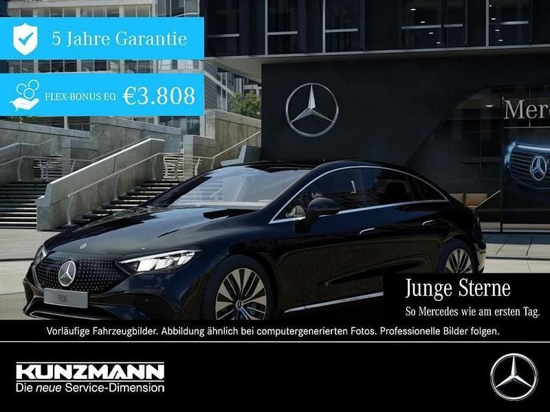 Gebraucht Mercedes EQE500 Electric Art 300 kW (408 PS) 2023 Unilack schwarz uni Limousine