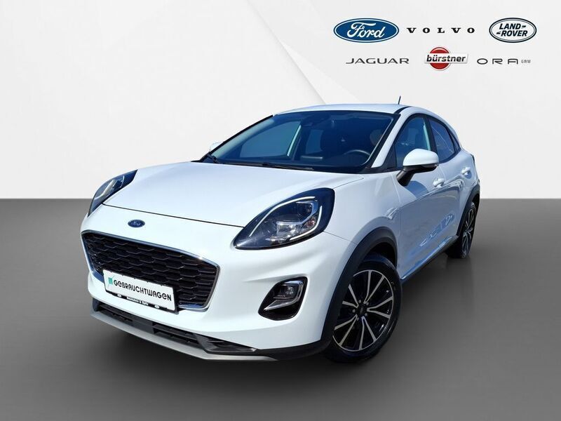 Weiß Gebraucht 2022 Ford Puma Titanium SUV | 14.750 € (Superpreis) - Bild 1/4