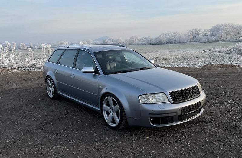 Second-hand Audi RS6 505 CP (371 kW) 2003 Argintiu Break