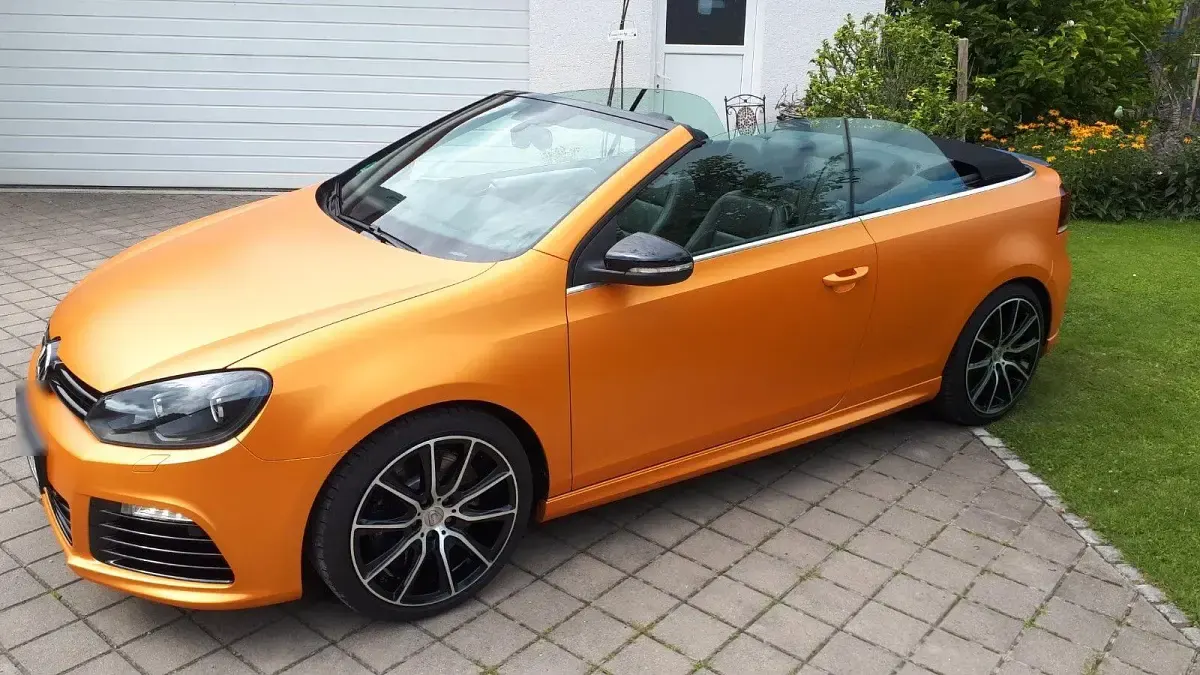 Gebraucht VW Golf Cabriolet R 265 PS (194 kW) 2013 Schwarz Cabrio