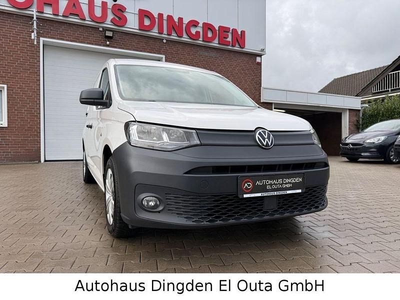 Gebraucht VW Caddy Basis 122 PS (89 kW) 2021 Weiß Van / Kleinbus