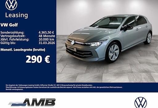 Neu VW Golf VIII 150 PS (110 kW) 2026 Silber Limousine