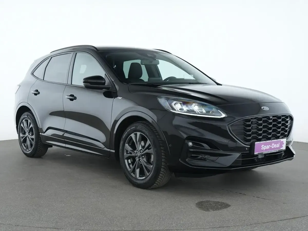 Gebraucht Ford Kuga ST-Line 120 PS (88 kW) 2021 Obsidian schwarz SUV