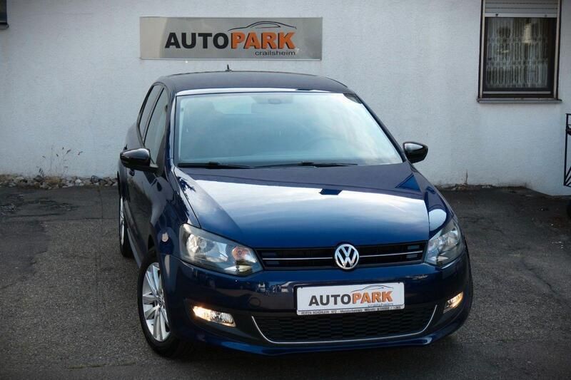 Blau Gebraucht 2011 VW Polo Style Kleinwagen | 4.490 € (Superpreis) - Bild 1/4
