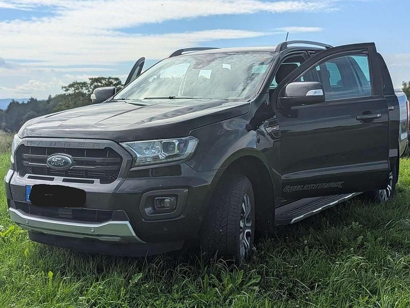 Schwarz Gebraucht 2021 Ford Ranger Wildtrack Abholung | 30.499 € (Guter Preis) - Bild 1/4