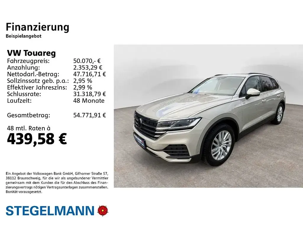 Gebraucht VW Touareg 231 PS (169 kW) 2025 Sechura beige metallic SUV