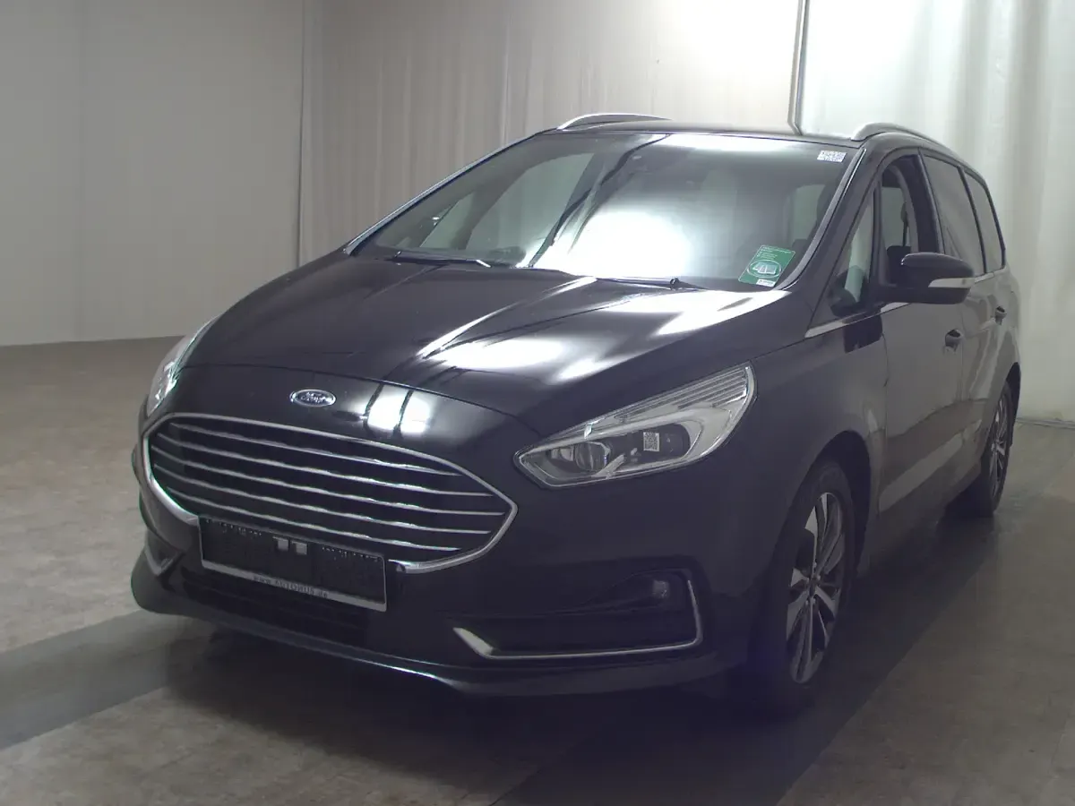 Gebraucht Ford Galaxy Titanium 190 PS (139 kW) 2021 Obsidian schwarz metallic Van / Kleinbus