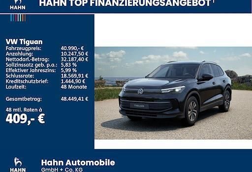 Gebraucht VW Tiguan 150 PS (110 kW) 2026 Schwarz SUV