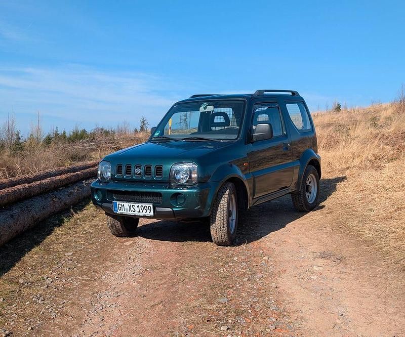 Gebraucht Suzuki Jimny 80 PS (58 kW) 1999 Grün SUV