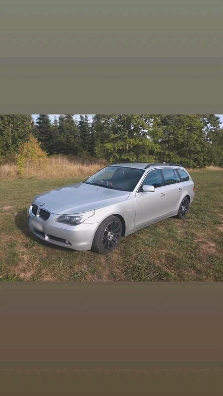 Gebraucht BMW 523 177 PS (130 kW) 2007 Silber Kombi