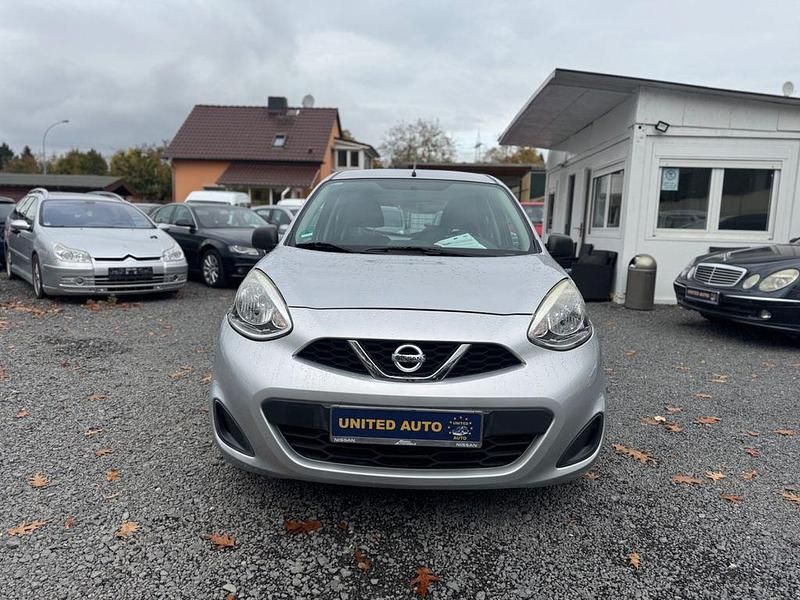 Grau Gebraucht 2015 Nissan Micra Visia Kleinwagen | 4.799 € (Guter Preis) - Bild 1/4