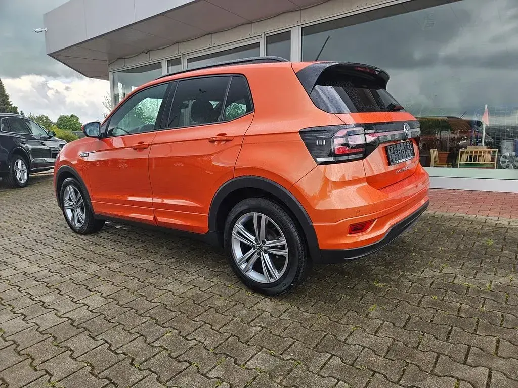 Gebraucht VW T-Cross R-line 150 PS (110 kW) 2022 Orange SUV
