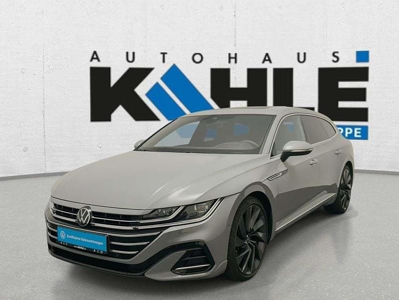 Mondsteingrau Gebraucht 2024 VW Arteon R-line Kombi | 44.990 € - Bild 1/4