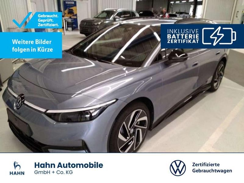 Blau Gebraucht 2025 VW ID.7 Pro Limousine | 48.930 € (Fairer Preis) - Bild 1/4