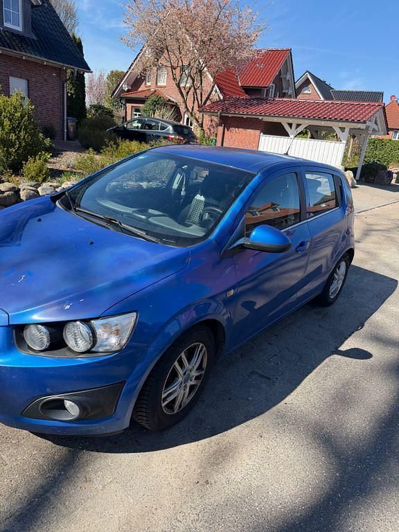 Gebraucht Chevrolet Aveo LTZ 95 PS (69 kW) 2012 Blau Limousine