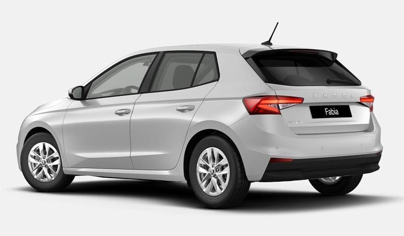 Neu Skoda Fabia 116 PS (85 kW) 2025 Weiß metallic Kleinwagen