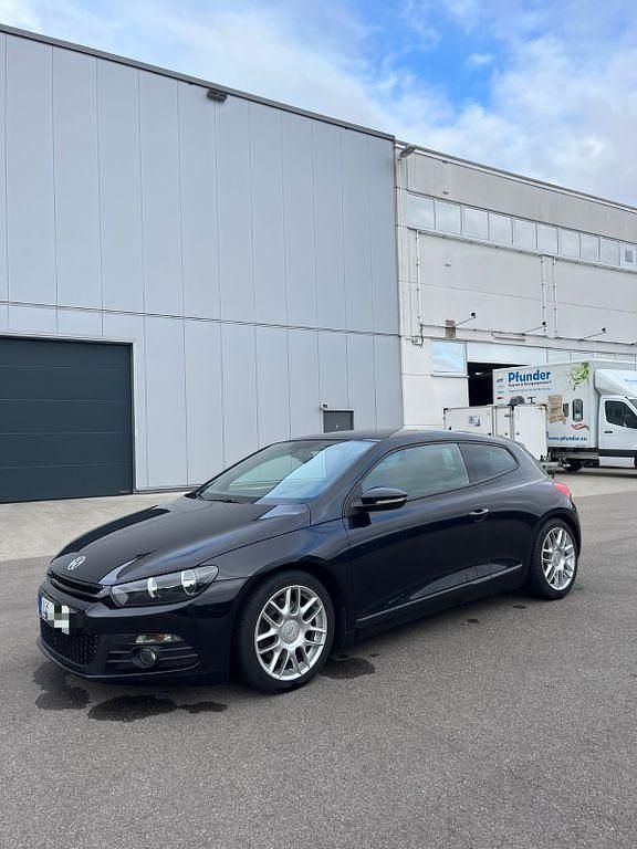 Schwarz Gebraucht 2009 VW Scirocco Sport Coupé | 6.990 € (Guter Preis) - Bild 1/4