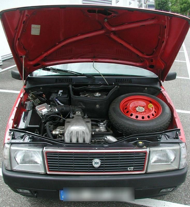 Gebraucht Lancia Ypsilon 72 PS (52 kW) 1991 Rot Kleinwagen
