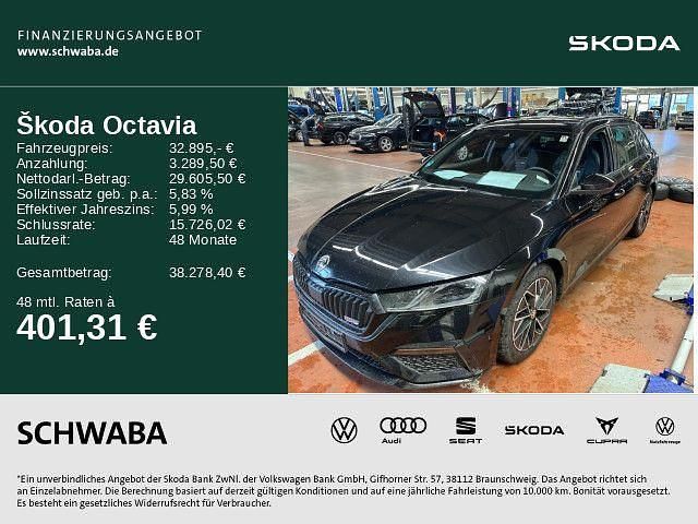 Schwarz Gebraucht 2022 Skoda Octavia RS Kombi | 32.895 € (Fairer Preis) - Bild 1/4