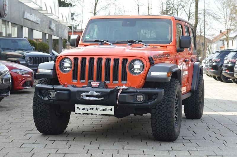 Gebraucht Jeep Wrangler Rubicon 272 PS (200 kW) 2019 Orange SUV