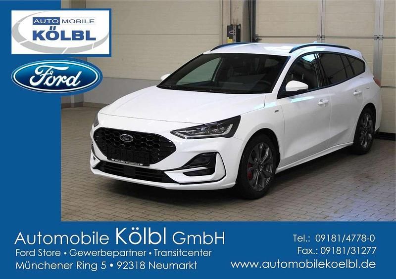 Neu Ford Focus ST-Line 125 PS (91 kW) 2025 Frozen white Kombi