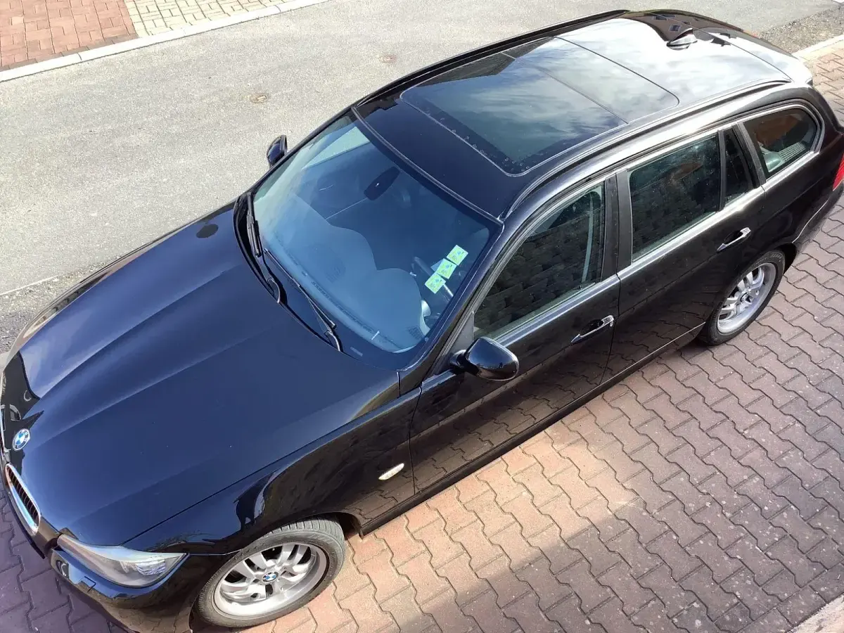 Gebraucht BMW 318 Exclusive 143 PS (105 kW) 2010 Schwarz Kombi