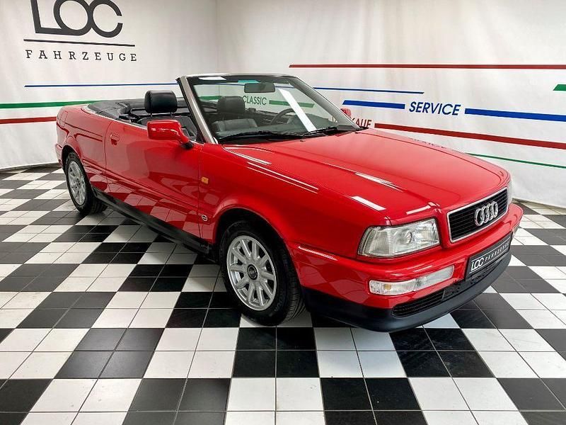 Laserrot Gebraucht 1998 Audi Cabriolet Comfort Cabrio | 16.600 € (Fairer Preis) - Bild 1/4