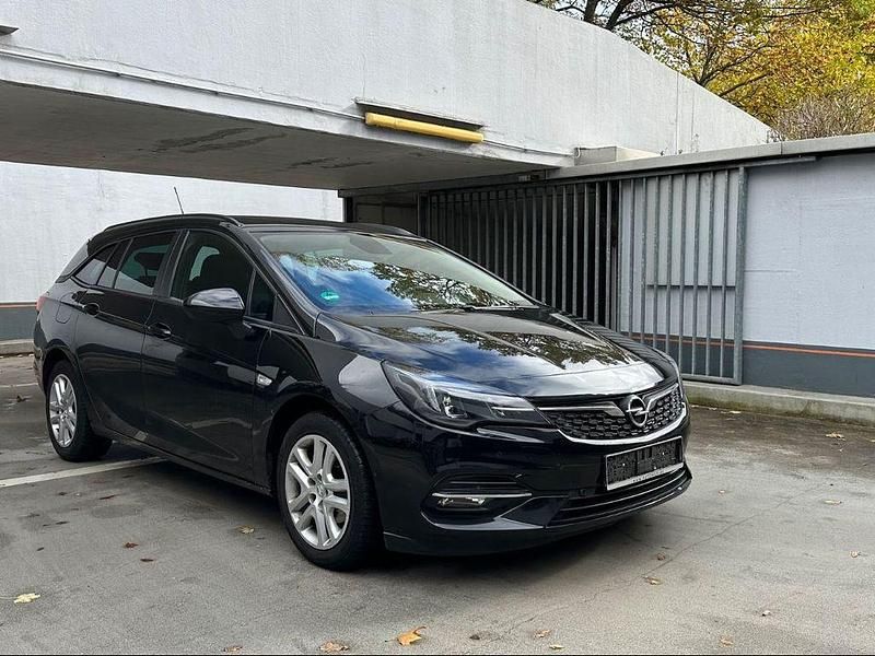 Schwarz Gebraucht 2021 Opel Astra Business Kombi | 6.900 € - Bild 1/4