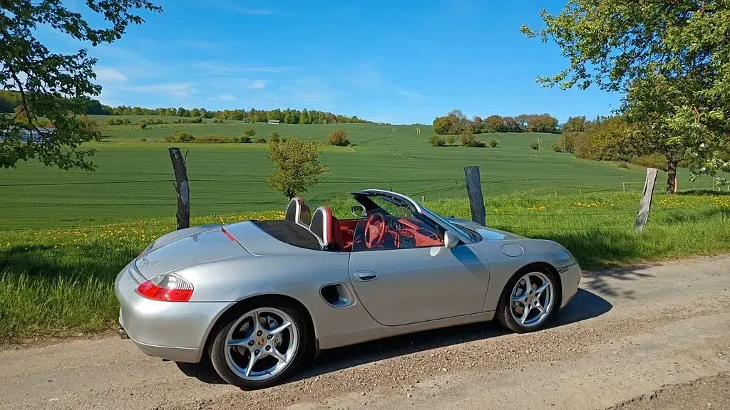 Usata Porsche Boxster S 252 CV (185 kW) 2000 Argento Cabrio