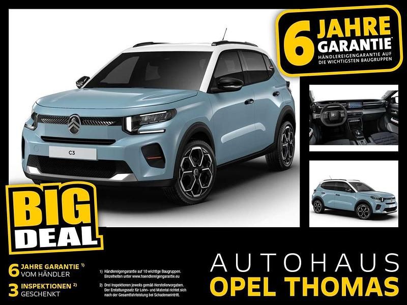 Montecarloblau Neu 2024 Citroën e-C3 Kleinwagen | 27.790 € (Teuer) - Bild 1/4