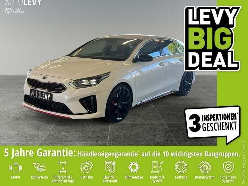 Weiß Gebraucht 2021 Kia ProCeed GT-Line Kleinwagen | 22.890 € (Fairer Preis) - Bild 1/4