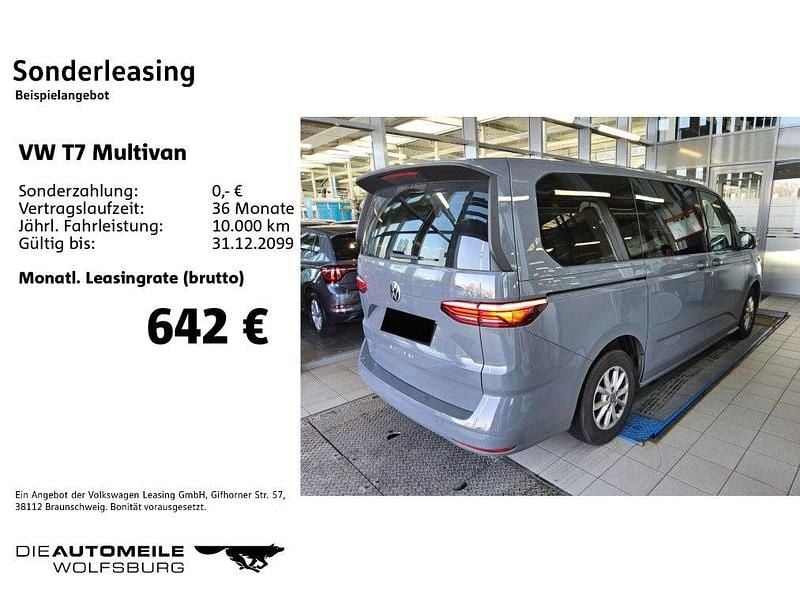 Second-hand VW Multivan Basis 150 CP (110 kW) 2023 Gri Monovolum