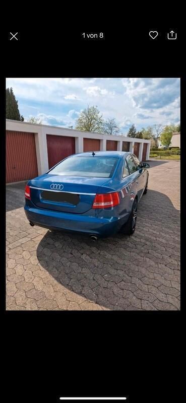 Blau Gebraucht 2005 Audi A6 Limousine | 7.499 € - Bild 1/4