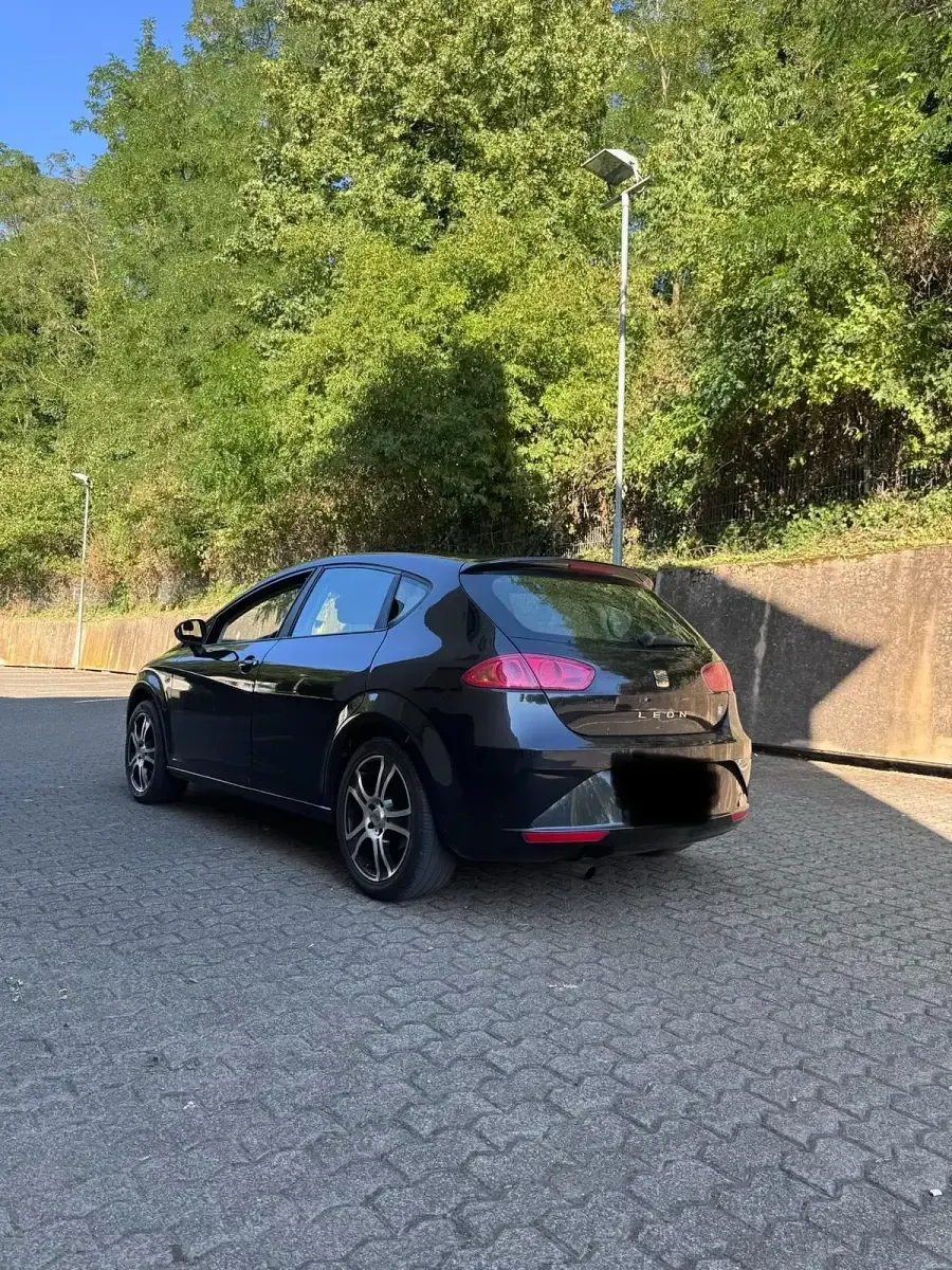 Gebraucht Seat Leon 2009 Schwarz Kleinwagen