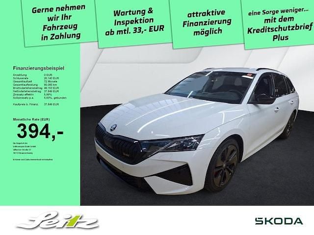 Weiß Gebraucht 2025 Skoda Octavia RS Kombi | 37.849 € (Guter Preis) - Bild 1/2