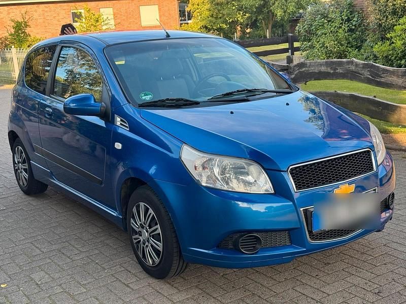 Blau Gebraucht 2008 Chevrolet Aveo Kleinwagen | 2.400 € - Bild 1/4