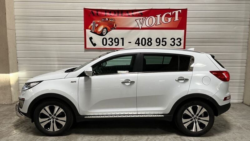 Gebraucht Kia Sportage Spirit 184 PS (135 kW) 2013 Weiß SUV