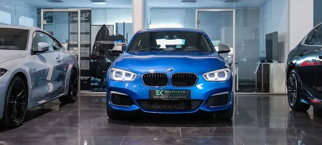 Gebraucht BMW M135 Sport Line 326 PS (239 kW) 2015 Blau Kleinwagen