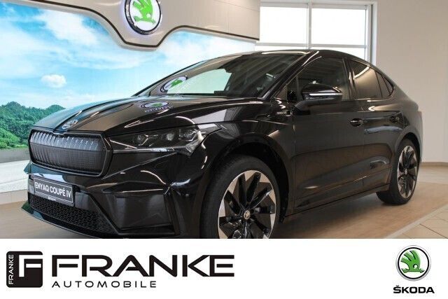 Schwarzmagic perleffekt met. Gebraucht 2024 Skoda Enyaq iV SportLine SUV | 55.000 € (Guter Preis) - Bild 1/4