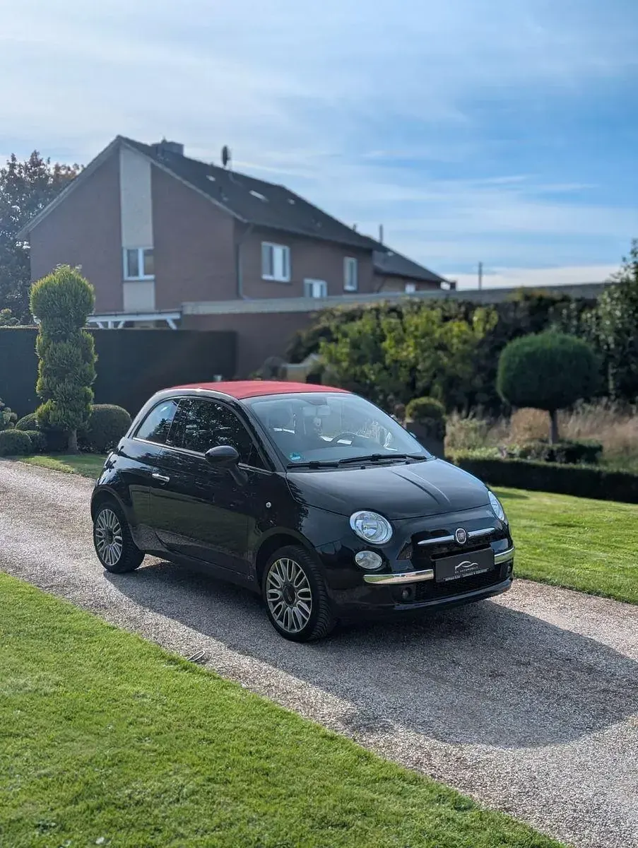 Gebraucht Fiat 500 Lounge 69 PS (50 kW) 2014 Schwarz Cabrio