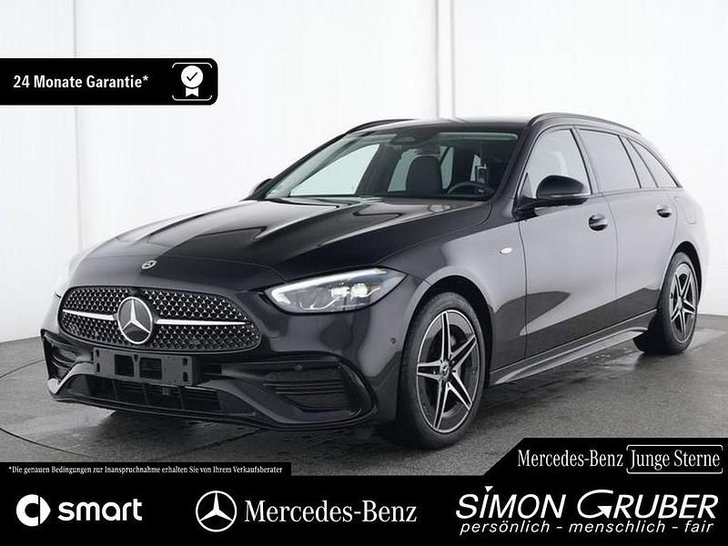 Schwarz Gebraucht 2025 Mercedes C300e AMG Limousine | 50.500 € (Fairer Preis) - Bild 1/4