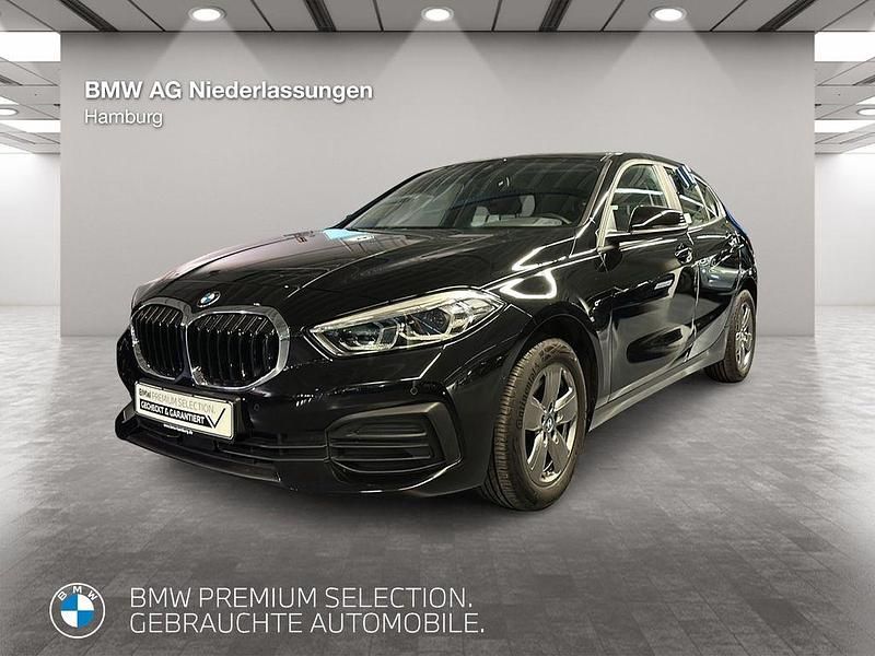 Schwarz Gebraucht 2022 BMW 118 Advantage Kleinwagen | 23.401 € (Fairer Preis) - Bild 1/4