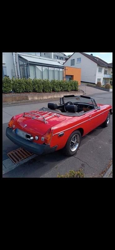 Usata MG B 90 CV (66 kW) 1976 Rosso Cabrio