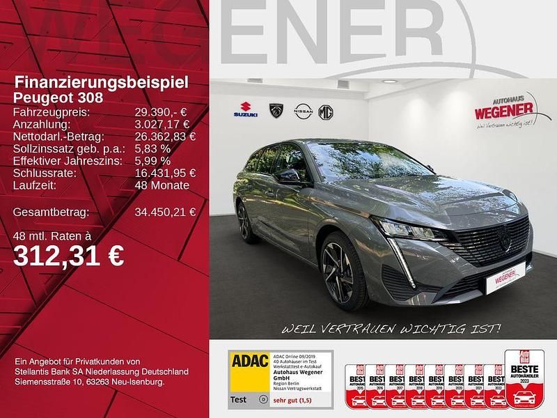 Gebraucht Peugeot 308 SW Allure 145 PS (106 kW) 2024 Grau Kombi